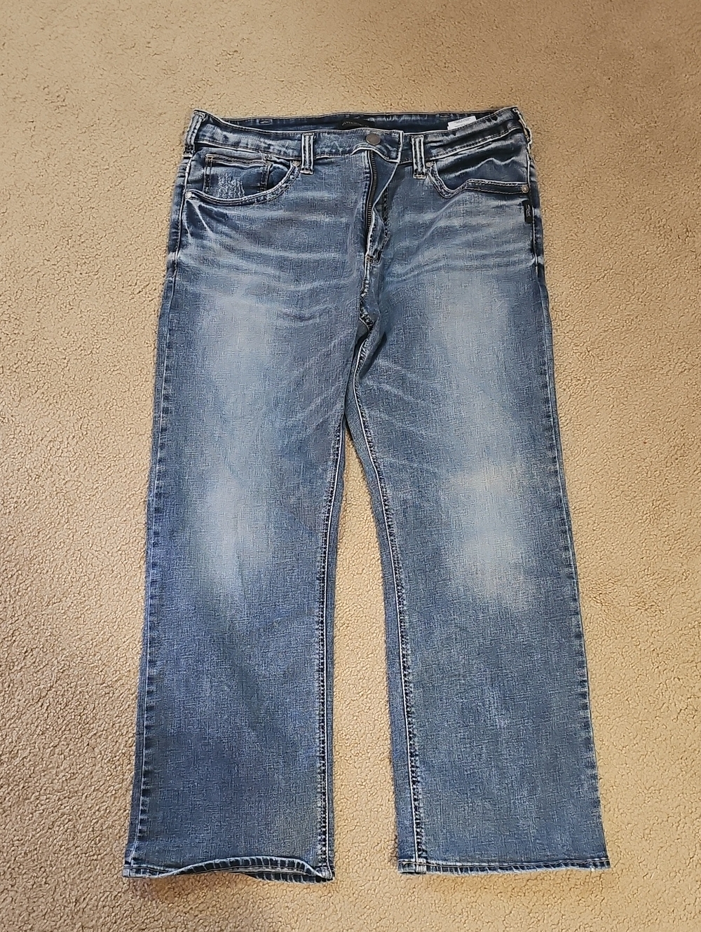 Silver Jeans Men's Blue Bootcut Denim